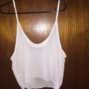 White/ cream colored Brandy Melville tank!